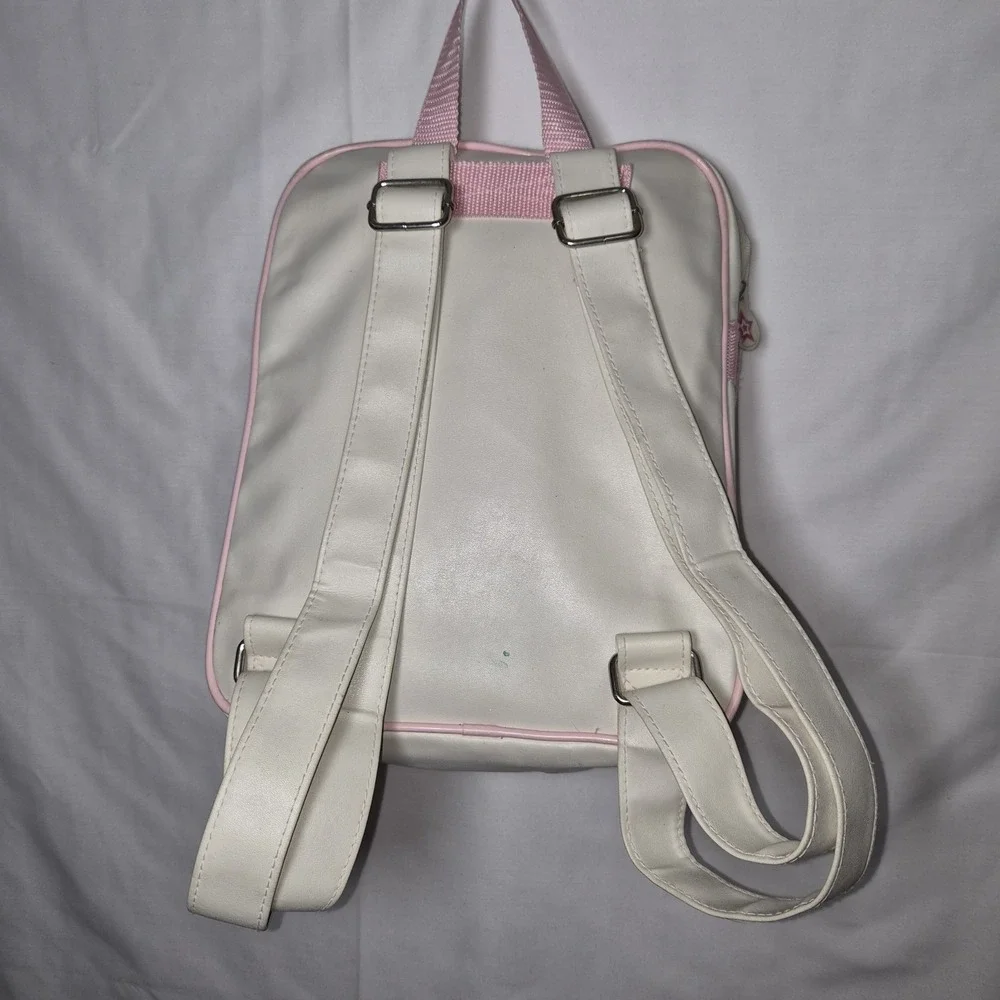 Vintage 2000 Rare Cartoon Network Powerpuff Girls Ivory Backpack